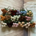 thumbnail image 7 of Travelwant Rose Artificial Flowers, Silk Roses with Stems Real Look Fake Rose Flower Bouquets for Wedding Arrangement Bridal Shower Centerpieces Party Home Table Decorations, 7 of 7