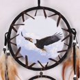thumbnail image 3 of Dream Catcher Indian Style Oil Painting Eagle Hand-Woven Car Pendant Wall Hanging Home Decorations, 3 of 6