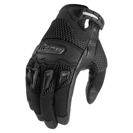 ICON Twenty-Niner Men's Motorcycle Gloves Black All (The Best Motorcycle Gloves)