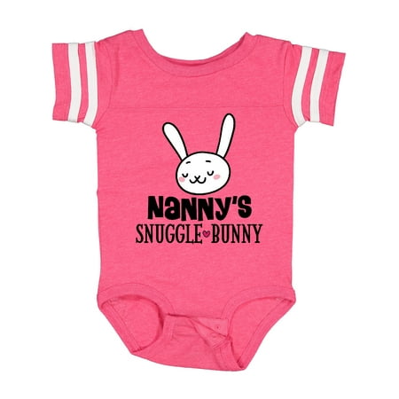 

Inktastic Nanny Bunny Rabbit Grandchild Gift Baby Boy or Baby Girl Bodysuit