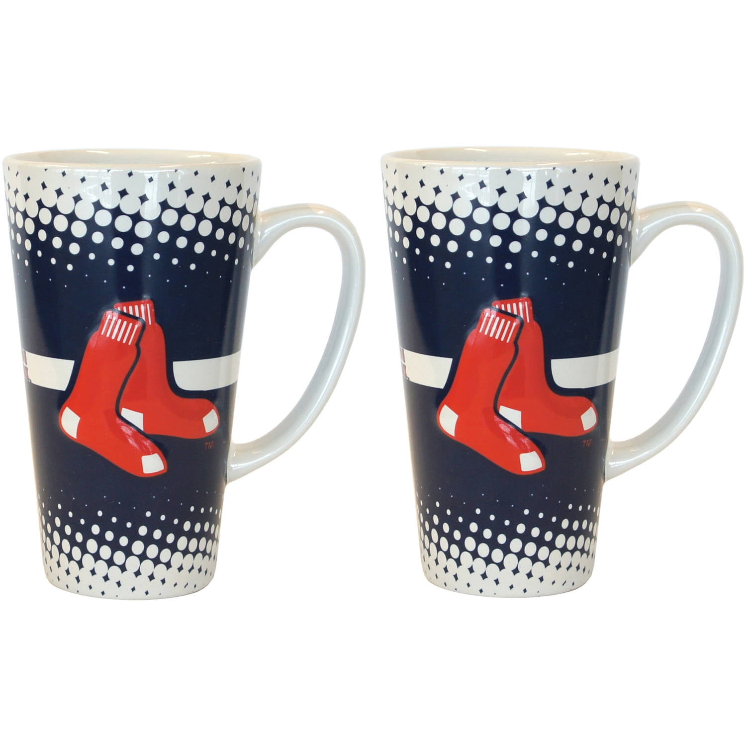 MLB Boston Red Sox Boelter 16 Ounce Sculpted Travel Mug