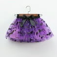 thumbnail image 2 of Utlike Halloween Girls Skirts Hallowmas Colourful Layered Puffy Tutu Tulle Skirt For Theme Party Back To School Clothes For Girl Size 5 Years-8 Years, 2 of 5