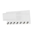 thumbnail image 3 of Soporte de pared para llaves, decorativo, moderno, con 7 ganchos para llaves, correo y llaves. Blanco, 3 of 9