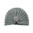 thumbnail image 2 of Herrnalise Women's round bead accessories hat woolen hat knitted hat bohemian toe cap, 2 of 5