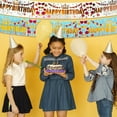 thumbnail image 3 of Fringe Garland HAPPY BIRTHDAY Foil Tinsel Fringe Banner for Birthday Hanging Decoration （11.8×106in）, 3 of 5