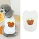 thumbnail image 4 of Suéter para mascotas - Diseño de cuello alto para todas las estaciones, tejido elástico suave, estilo jersey, para gatos de interior/perros pequeños, ideal para vacaciones/fiestas/fotografía, 4 of 5