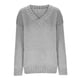 thumbnail image 4 of Suéter de cuello en V para mujer, suéter informal de invierno de color sólido con cuello en V y manga larga, suéter suelto de punto, suéter para mujer, 4 of 6