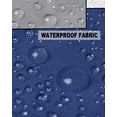 thumbnail image 6 of Outdoor Throw Pillow Cover Blue Black White Grey Art Waterproof Cushion Covers 2 Pack Splicing Modern Color Block Pillow Cases Home Decoration for Patio Garden Couch Sofa, 6 of 7