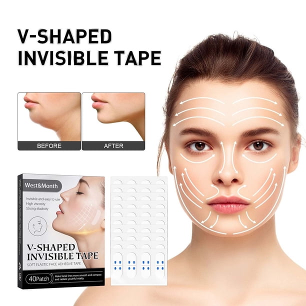 Teissuly Invisible Face Lifting Patch Skin Shrinking And Tightening Face Lifting Patch Lower Jaw Line V-shaped Face Drooping Relaxation Lifting Patch Teissuly WER202401271729
