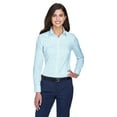 thumbnail image 2 of Devon & Jones Ladies Crown Collection Solid Oxford Shirt, CRYSTAL BLUE, XX-Large, 2 of 5