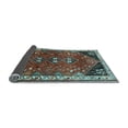 thumbnail image 2 of Ahgly Company Indoor Rectangle Persian Light Blue Traditional Area Rugs, 8' x 10', 2 of 4