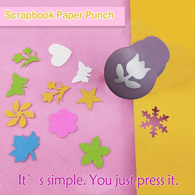 Hole Puncher Paper Punchers Circle Cards Labor-saving Decoration Tool Accessories Easy and Fast Manual Tools Consistent Design tulip