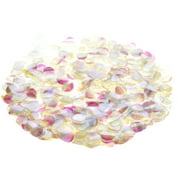 Round Foil Metallic Confetti, 3/4-Inch, 1/2-Ounce - Iridescent