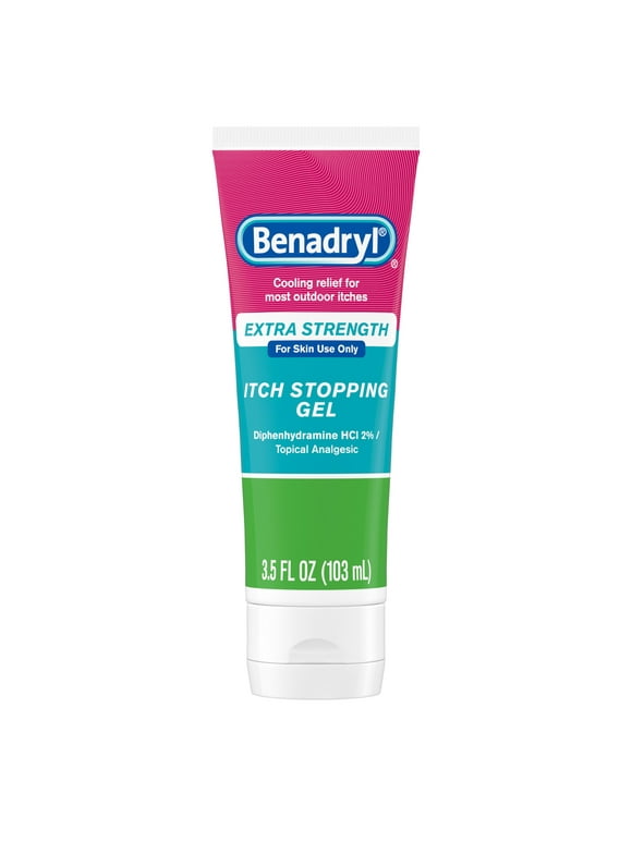 Benadryl Itch Cream in First Aid