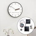 thumbnail image 1 of Mecanismo de movimiento de reloj de pared de bricolaje con caja de música Piezas de reparación de hogar de eje largo con manecillas de segundos de Estilo D Macarena Movimiento del reloj, 1 of 8