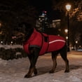 thumbnail image 5 of Warm Thermal Quilted Dog Coat With Fleece Lining, Adjustable Bands Outdoor Pet Apparel, Cozy Fleece Jacket For Winter Walks, 5 of 7