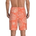thumbnail image 2 of Balery Beautiful Corals Men's Cotton Knit Pajama Shorts Waistband & Pockets,Short Pajama Pants-3X-Large, 2 of 8