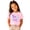 Pink Shirt, variant on First Grade Shirt for Girls Trendy Floral Pennant Flag Back to School 1st Grade Girl Tee Natural Shirt 5-6