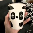 thumbnail image 4 of UUBLKH Juego de 2 tazas de té chino Tenmoku de 5.0 onzas, colorido Jianzhan Bowl Tenmoku Lotus Cups, juego de tazas de té de cerámica Kungfu chino, decoración de Navidad, regalo de Año Nuevo, 4 of 7