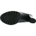 thumbnail image 4 of Delicious Women's Semper Faux Leather Closed Toe Elastic Side Panel Lug Platform High Heels Ankle Bootie, 4 of 4