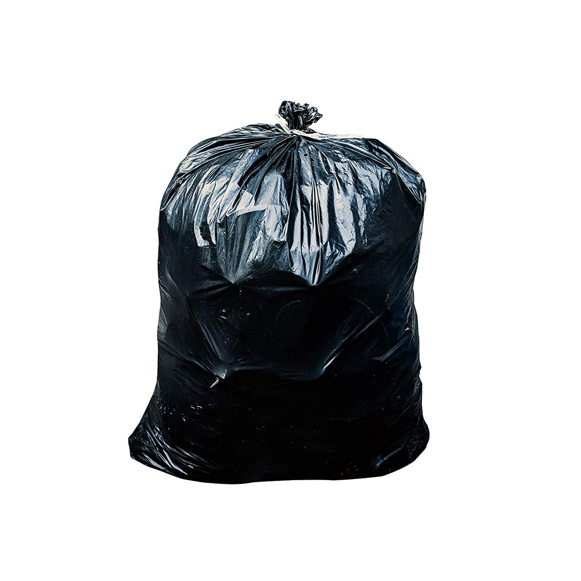Ultra Strong Tall Kitchen Trash Bags 55 Gallon Black Walmart