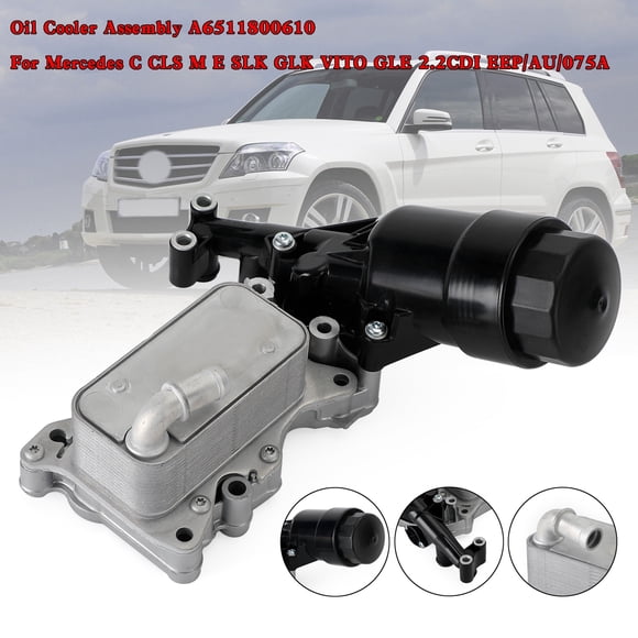 Enfriador de aceite A6511800610 para Mercedes C CLS M SLK GLK VITO GLE 2.2CDI EEP/AU/075A