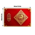 thumbnail image 3 of TIELUTT 2026 Year Door Mat Horse Year Velvet Entrance Rug Non Welcome Mat for Home Entryway Front Bed Throw Blankets Couch Blankets 8by10 Area Rugs Thick Blankets Textu Soft Throw Blanket, 3 of 5