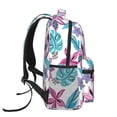 thumbnail image 3 of Honeii Hawaiian Style Print Backpack for Both Men and Women, Basic Bookbag for College, Work, or Travel,Rucksack Computer Bag-One Size, 3 of 5