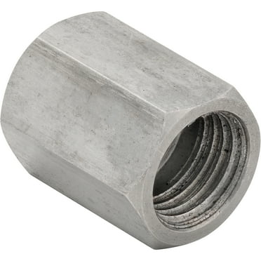 4LIFETIMELINES Stainless Steel Brake Line Union, 3/16 (3/8-24 Inverted), Bag of 10