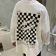 thumbnail image 2 of Tops Sudaderas Estampadas Camisetas a Cuadros para Hombre Ropa Holgada Masculina 100℅ Algodón Estética Ropa de Calle Diseñador Tendencias de Moda 2024, 2 of 4
