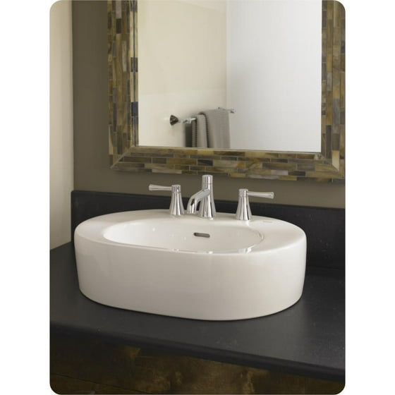 Toto Nexus 24 Vessel Sink With 4 Inch Faucet Centers And Overflow Available In Various Colors