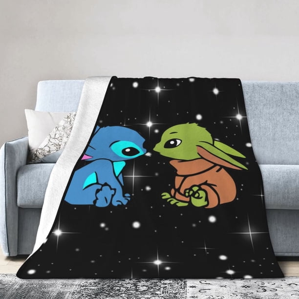 Manta de microfibra ultra suave YodA con estampado 3D de moda para todas las estaciones, para sofá, cama, manta cálida, perfecta para niños, adultos, regalo de cumpleaños familiar, 40 x 30 pulgadas