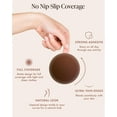 thumbnail image 3 of Reusable Silicone Nipple Covers - Waterproof, Nude, 4 Shades - Sticky Breast Stickers for Strapless Dress, 3 of 13
