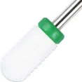 thumbnail image 4 of FABLE- Professional Usa Ceramic White Round Top Large Barrel Bit Nail Drill Coarse Grit, 4 of 5
