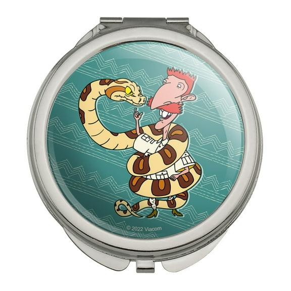 Wild Thornberrys Nigel Snake Charmer Compact Travel Purse Handbag Makeup Mirror