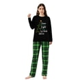 thumbnail image 4 of LuLiaMenton Christian Christmas Pajamas Jesus Is The Light Plaid Pjs Set, Men 2XL, 4 of 6