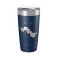 thumbnail image 1 of Lake Fryer Map Tumbler Travel Mug Insulated Laser Engraved Coffee Cup Texas 20 oz Navy Blue, 1 of 1