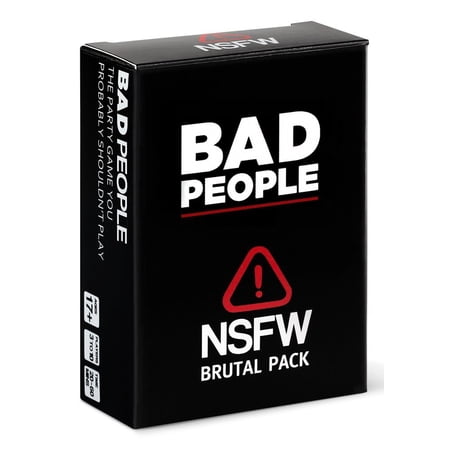 UPC 866157000313 product image for Bad People - NSFW Brutal Expansion Pack (80 NEW Question Cards) - The Party Game | upcitemdb.com