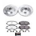 thumbnail image 3 of PowerStop Front Z36 Truck & Tow Carbon-Fiber Ceramic Brake Pad and Drilled and Slotted Rotor Kit Fits: LAND ROVER Select Models K7079-36, 3 of 9