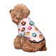 thumbnail image 5 of Fotbe Colorful Donuts Sudadera con Estampado para Perros Pequeños – Suéter con Capucha para Mascotas, Tela Suave de Forro Polar con Bolsillo-Small, 5 of 7