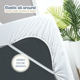 thumbnail image 4 of Nestl Protège-matelas Rafraîchissant, Imperméable, Housse de Matelas Ajustée en Mélange de Tencel de Qualité Supérieure, Poche Extra Profonde avec Élastique Tout Autour, 4 of 9