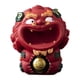 thumbnail image 1 of Mascota de adorno de león con luz, novedosa caricatura artesanal, modelo de león, llavero para rojo, 1 of 9