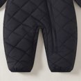 thumbnail image 6 of 6-12 Months Baby Boys Girls Onesies Snowsuits Infant Baby Winter Clothes Solid Romper Hooded Jumpsuit Warm Outwear Jackets Little Kids Winter Outfits, 6 of 7