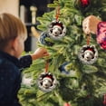 thumbnail image 5 of Lilgiuy Fun Christmas Animals Ornaments, Sheep Christmas Ornaments Acrylic Farm Christmas Tree Decorations Hanging Pendant, Adults Men Friend Dad Xmas Ornaments Home Decor Gifts, 5 of 6