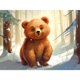 thumbnail image 1 of Kit 5D DIY Con Taladro Oso Nieve Del 40x30cm, 1 of 9