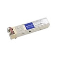thumbnail image 1 of AddOn Avaya AA1419032-E5 Compatible SFP Transceiver - SFP (mini-GBIC) transceiver module - GigE - 1000Base-CWDM - LC single-mode - up to 24.9 miles - 1610 nm, 1 of 2