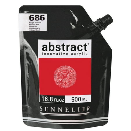 UPC: 3046450045755 | Sennelier Abstract Acrylics 500ml Primary Red