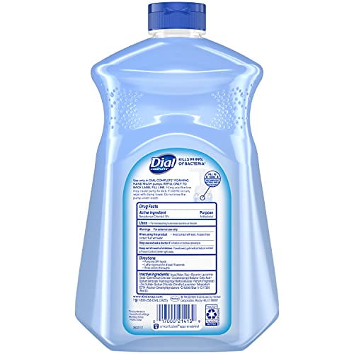 Dial Antibacterial Foamy Hand Wash Refill Spring Water Scent 52 fl oz Walmart