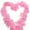 Pink, variant on Scarves,Large Feather Bouquet Design Winter Scarf,Rich In Colors,Enhancing Visual Impact Scarf for Women,White