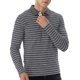 thumbnail image 2 of Suéter de golf de gama alta a rayas de manga larga con solapa de estilo nuevo de otoño/invierno Pompotops oipoqjl27445, 2 of 7